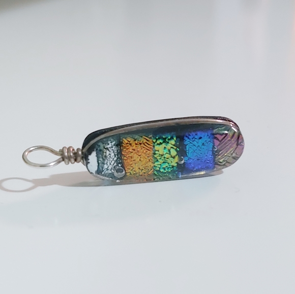 Blown Glass Pendant - Picture 3 of 6